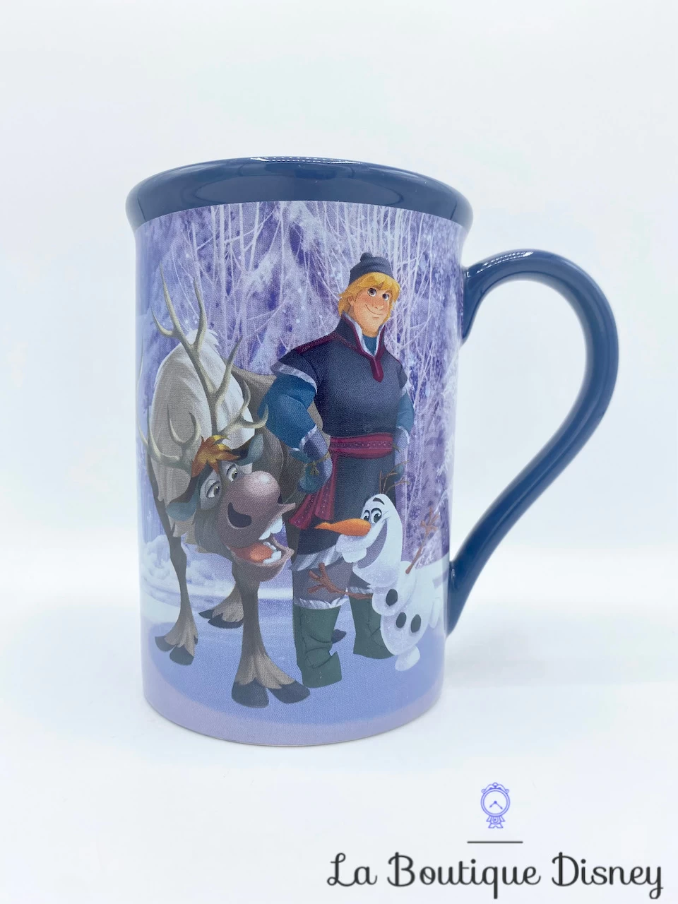 Tasse La Reine Des Neiges Anna Sven Olaf Kristoff Disney Store Original Authentic Mug Bleu Violet Hiver Neige 5 Tasse La Reine Des Neiges Anna Sven Olaf Kristoff Disney Store Original Authentic Mug Bleu Violet Hiver Neige – Image 3