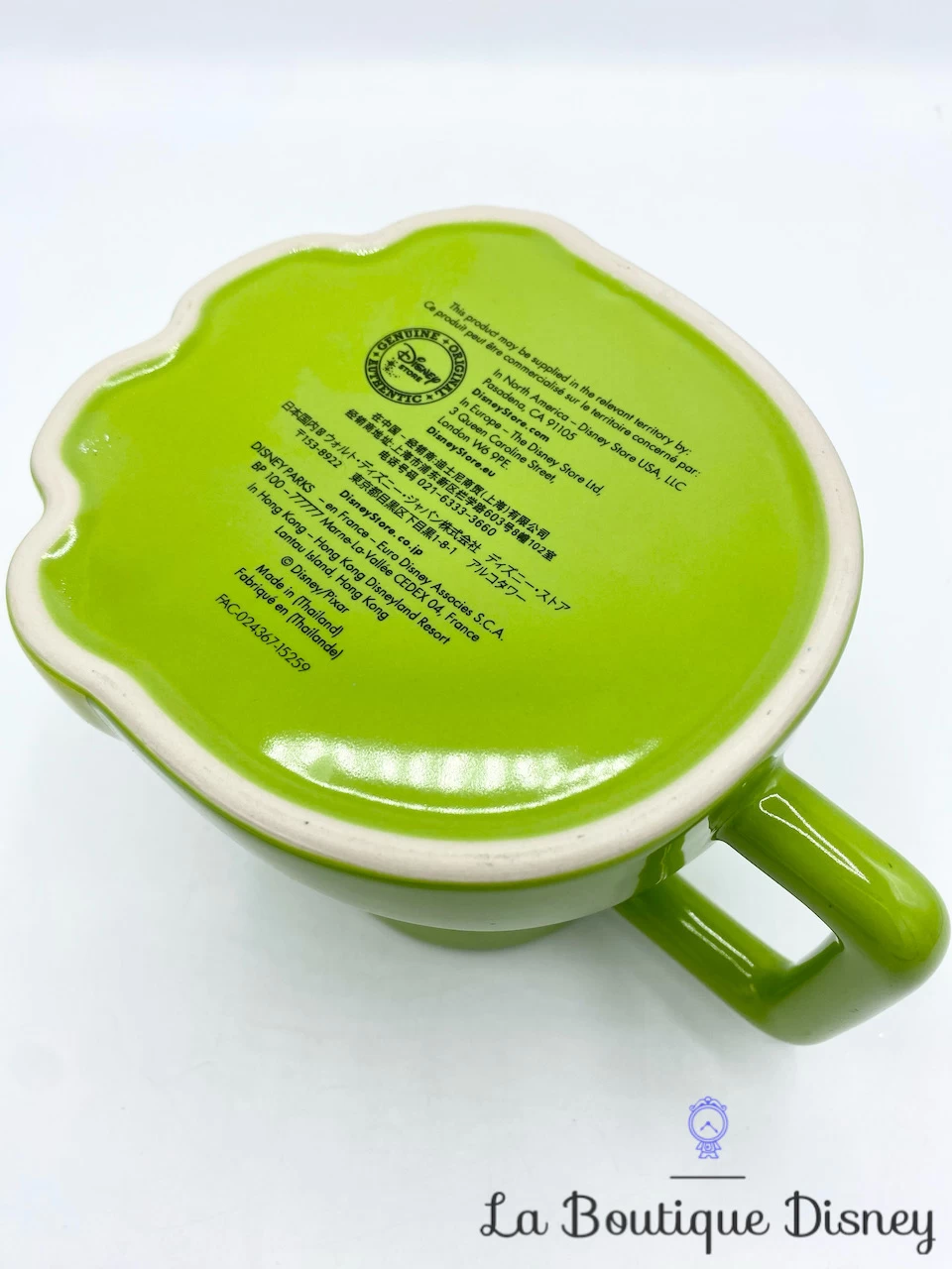 Tasse Spot Le Voyage D'Arlo Disney Store Mug Pied Dinosaure Vert Relief 3D 8 Tasse Spot Le Voyage D'Arlo Disney Store Mug Pied Dinosaure Vert Relief 3D – Image 6