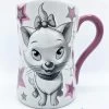 Tasse Marie Purrrfect Disney Star Disney Store Exclusive Mug Les Aristochats Chat étoiles Relief 3D -Disney tasse marie purrrfect disney star disney store mug les aristochats blanc etoiles rose 1