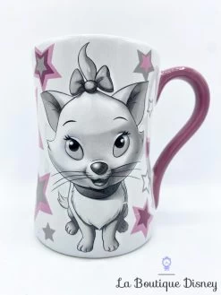 Tasse Marie Purrrfect Disney Star Disney Store Exclusive Mug Les Aristochats Chat étoiles Relief 3D