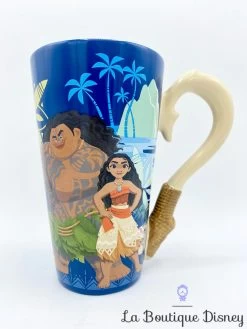 Tasse Vaiana Hameçon Disney Store 2017 Mug Maui Pua Bateau Bleu Relief 3D 9 Tasse Vaiana Hameçon Disney Store 2017 Mug Maui Pua Bateau Bleu Relief 3D -Disney tasse maui vaiana disney store mug hamecon bleu 0