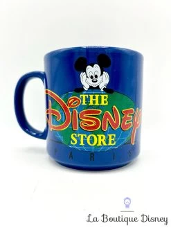 Tasse Mickey Mouse The Disney Store Mug Bleu Vintage