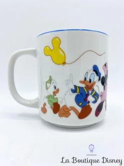 Tasse Mickey Pluto Dingo Minnie Loulou Parade The Walt Disney Company Mug Japan Vintage 10 Tasse Mickey Pluto Dingo Minnie Loulou Parade The Walt Disney Company Mug Japan Vintage -Disney tasse mickey porcelaine vintage the walt disney company ballon dingo pluto donald 4