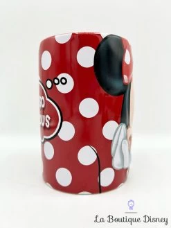 Tasse Minnie Mouse I Am So Gorgeous Disney Store 2014 Mug Rouge Pois -Disney tasse minnie mouse i am so gorgeous disney store 2014 mug rouge blanc 4