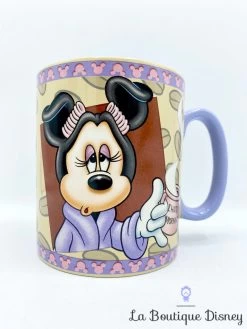 Tasse Minnie Mouse Disney Mug Mornings Aren't Pretty Matin Café XXL -Disney tasse minnie mouse mornings arent pretty pyjama matin mug disney xxl grand cafe 1