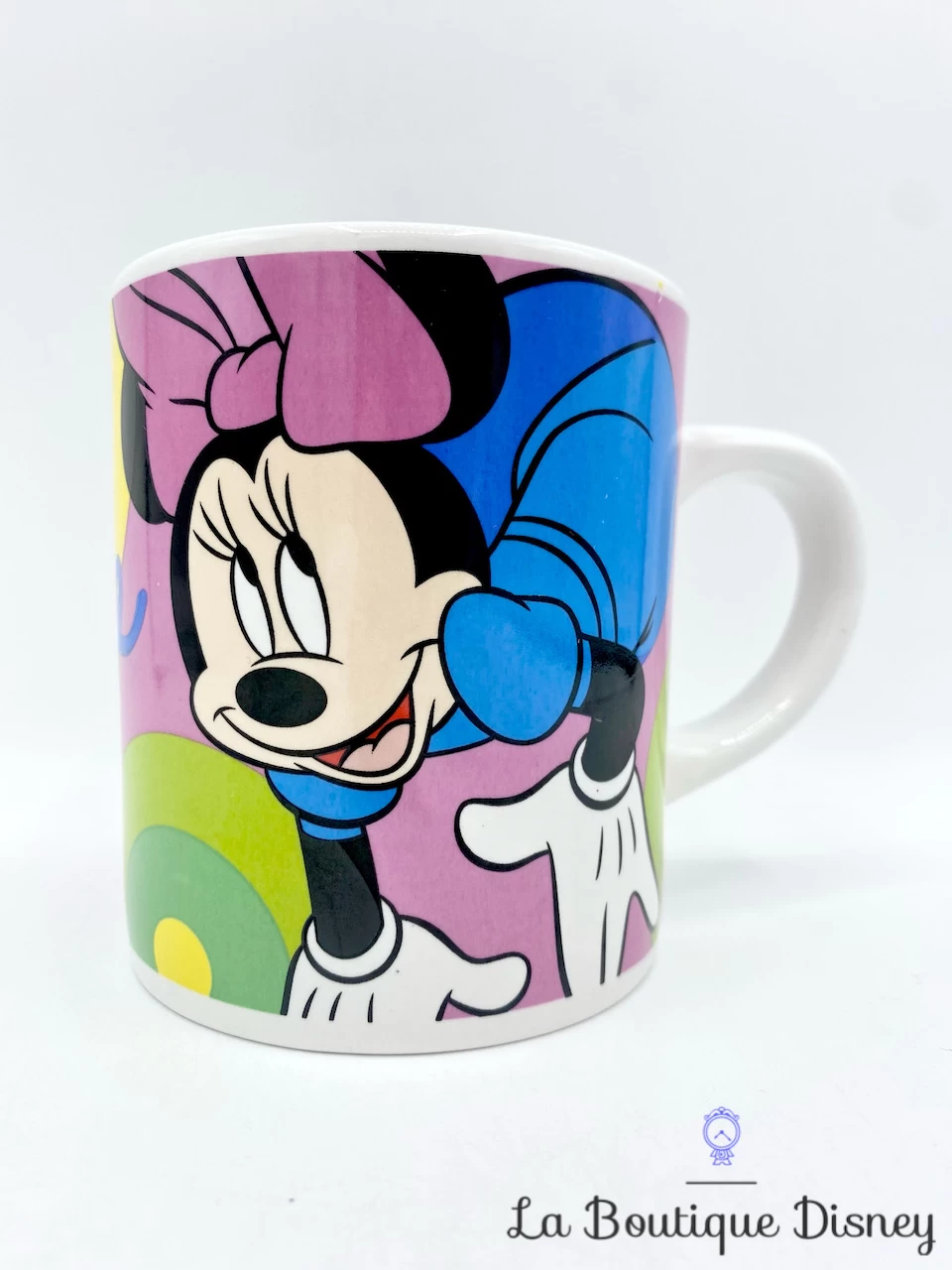 Tasse Minnie Mouse Disney Mug Rose Vert Jaune 3 Tasse Minnie Mouse Disney Mug Rose Vert Jaune