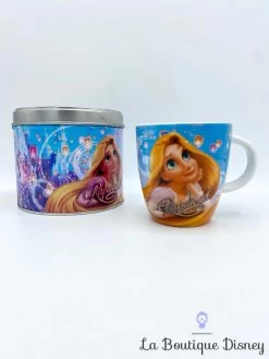 Tasse Raiponce Boite Métal Disney Store Rapunzel One Princess Mug Coffret