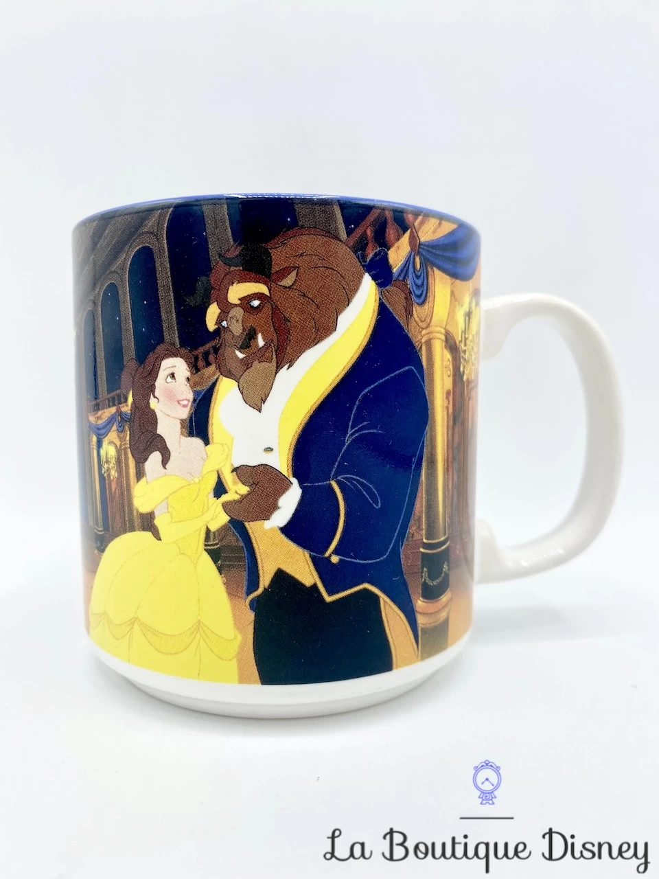 Tasse Scène La Belle Et La Bête Disney Mug Film Big Ben Lumière Samovar Zip Bal Château 3 Tasse Scène La Belle Et La Bête Disney Mug Film Big Ben Lumière Samovar Zip Bal Château