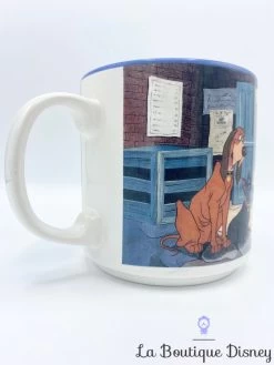 Tasse Scène La Belle Et Le Clochard The Walt Disney Company Mug Scène Film Spaghetti Musique Chiens -Disney tasse scene la belle et le clochard disney mug scene films chien bleu 2