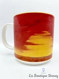Tasse Scène Le Roi Lion The Walt Disney Company England Mug Scène Film Rouge Soleil -Disney tasse scene le roi lion disney england mug scene film jungle rouge ciel 2