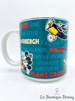 Tasse Scène Mickey Mouse In Plane Crazy Walt Disney Company Japan Mug Avion Vintage 10 Tasse Scène Mickey Mouse In Plane Crazy Walt Disney Company Japan Mug Avion Vintage -Disney tasse scene mickey minnie plane crazy walt disney company japon mug scene film vert 3