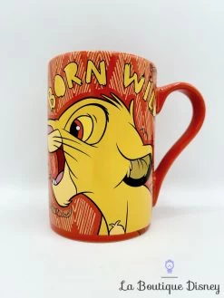 Tasse Simba Born Wild Disney Store Mug ShopDisney Le Roi Lion Rouge Jaune 10 Tasse Simba Born Wild Disney Store Mug ShopDisney Le Roi Lion Rouge Jaune -Disney tasse simba born wild disney parks mug shopdisney le roi lion orange 0