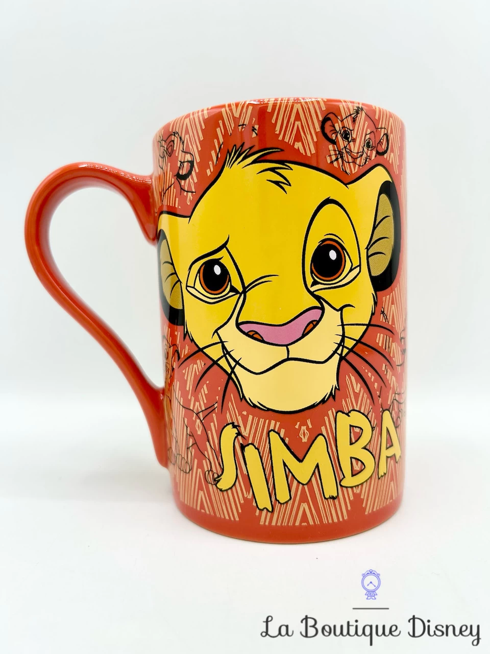 Tasse Simba Born Wild Disney Store Mug ShopDisney Le Roi Lion Rouge Jaune 3 Tasse Simba Born Wild Disney Store Mug ShopDisney Le Roi Lion Rouge Jaune