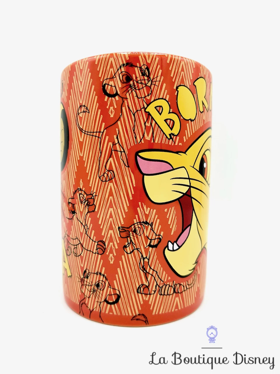 Tasse Simba Born Wild Disney Store Mug ShopDisney Le Roi Lion Rouge Jaune 4 Tasse Simba Born Wild Disney Store Mug ShopDisney Le Roi Lion Rouge Jaune – Image 2