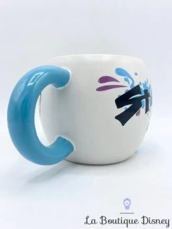 Tasse Stitch Disney Store Mug Lilo Et Stitch Bleu Blanc Rond Peinture Dessin -Disney tasse stitch dessin peinture seau eau disney store mug boule 3