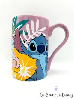 Tasse Stitch Souillon Disney Store Mug ShopDisney Lilo Et Stitch Bleu Violet Feuilles 10 Tasse Stitch Souillon Disney Store Mug ShopDisney Lilo Et Stitch Bleu Violet Feuilles -Disney tasse stitch souillon disney parks mug shopdisney violet rose feuilles 0