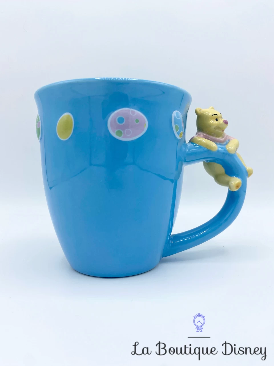 Tasse Winnie L'ourson Disney Store Mug Bleu Relief Oeuf Pâques 3 Tasse Winnie L'ourson Disney Store Mug Bleu Relief Oeuf Pâques