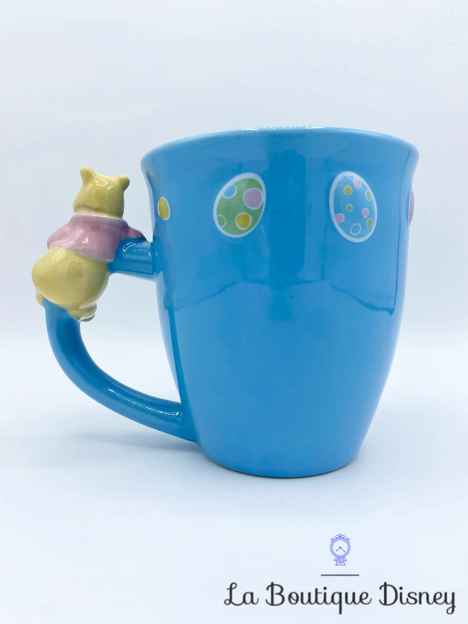 Tasse Winnie L'ourson Disney Store Mug Bleu Relief Oeuf Pâques 5 Tasse Winnie L'ourson Disney Store Mug Bleu Relief Oeuf Pâques – Image 3