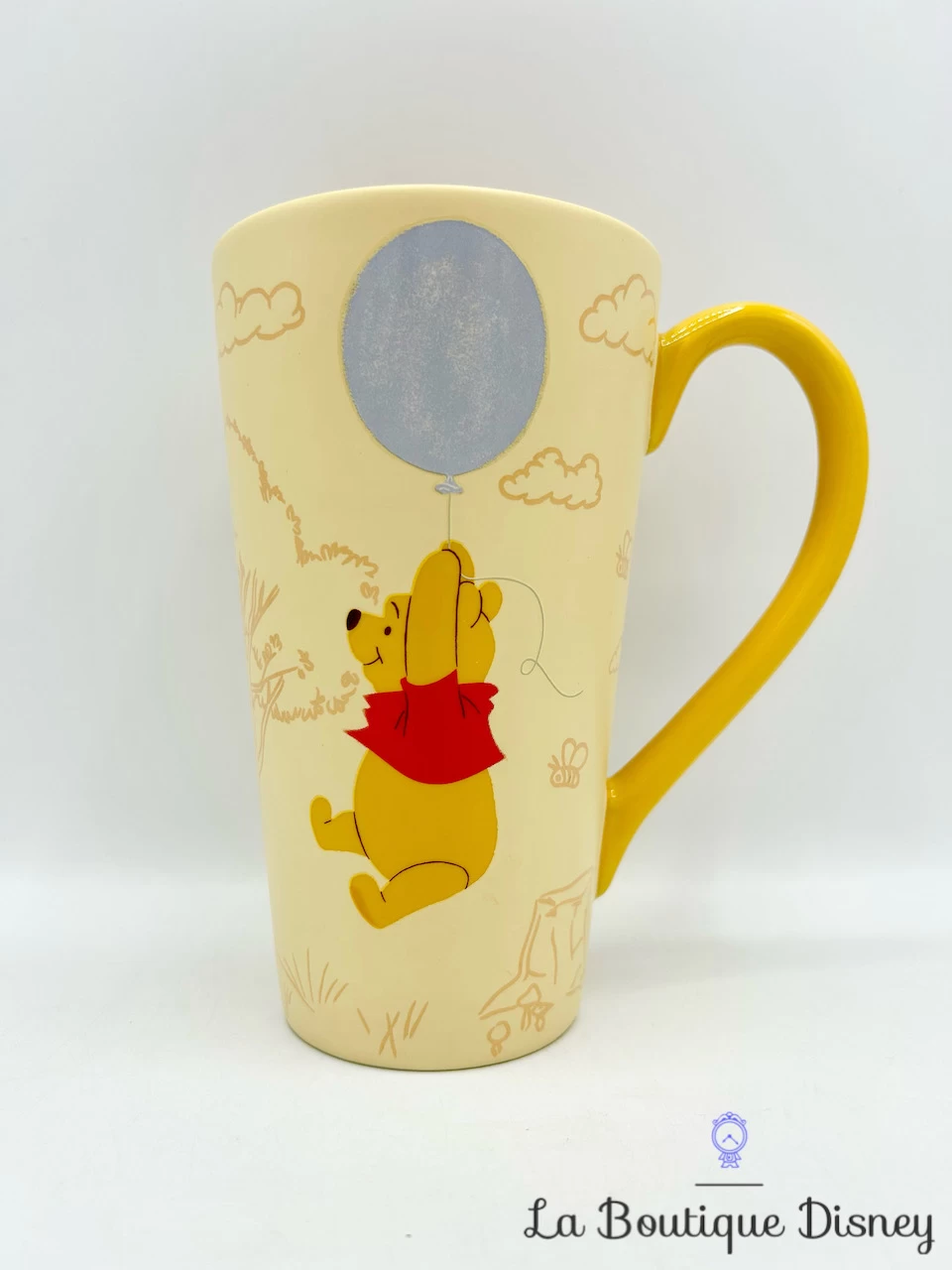 Tasse Winnie L'ourson Pooh Disney Store Mug 2016 Ballon Jaune 5 Tasse Winnie L'ourson Pooh Disney Store Mug 2016 Ballon Jaune – Image 3