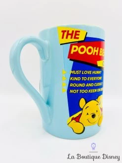 Tasse Winnie L'ourson The Pooh Bear Club Disney Store Exclusive Mug Bleu Official Member -Disney tasse winnie ourson the pooh bear club disney store mug official member bleu 6