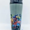 Thermos Super Héros Comics Marvel Disney Store Mug Voyage Gris -Disney thermos marvel comics super heros disney store mug voyage gris noir 1