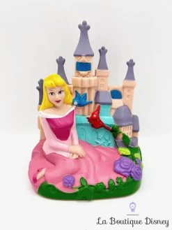 Tirelire Aurore La Belle Au Bois Dormant Disney Château Princesse Plastique 12 Cm