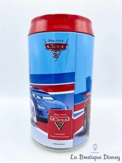 Tirelire Métal Flash McQueen WGP London Cars 2 Disney Pixar Voiture -Disney tirelire flash mcqueen cars 2 disney wgp london metal rouge bleu 6