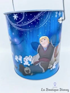 Tirelire La Reine Des Neiges Disney Frozen Boite Métal Seau Bleu -Disney tirelire metal la reine des neiges frozen boite bleu seau 4