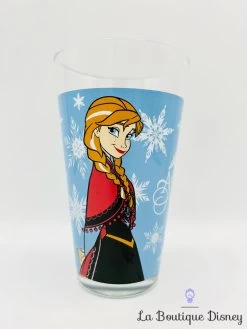Verre Anna La Reine Des Neiges Disney Frozen Bleu