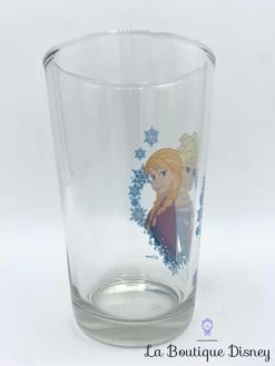 Verre Elsa Anna La Reine Des Neiges Disney Princesse Flocons -Disney verre elsa anna la reine des neiges disney eau moutarde 1