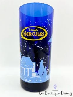 Verre Hercules Disney Vintage Bleu Hercule Megara -Disney verre hercules megara disney vintage bleu 3