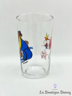 Verre La Belle Et La Bête Disney VMC Reims Moutarde Vintage -Disney verre la belle et la bete disney vmc reims moutarde vintage belle beest 4