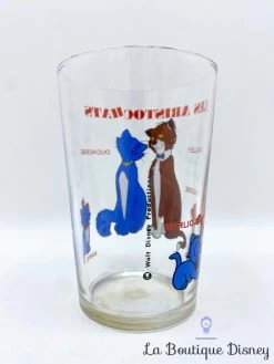 Verre Les Aristochats Walt Disney Productions VMC Reims Vintage Moutarde Chats -Disney verre les aristochats walt disney productions vintage moutarde chats 5
