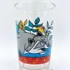 Verre Meeko Poisson Pocahontas Disney Vintage Raton Laveur Moutarde -Disney verre meeko poisson pocahontas disney vintage moutarde 2