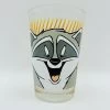 Verre Meeko Pocahontas Disney Vintage Moutarde Raton Laveur