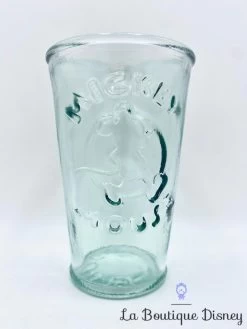 Verre Mickey Mouse Disney Bleu Transparent épais Relief 3D