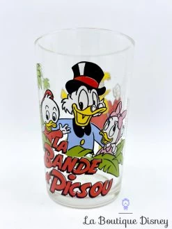 Verre La Bande à Picsou Disney Moutarde Ducros Vintage