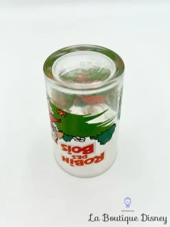 Verre Robin Des Bois Disney VMC Vintage Moutarde -Disney verre moutarde robin des bois disney vmc reims vintage 4