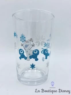 Verre Olaf Snowgie La Reine Des Neiges Disney Bonhomme De Neige Moutarde -Disney verre olaf la reine des neiges disney frozen moutarde 1