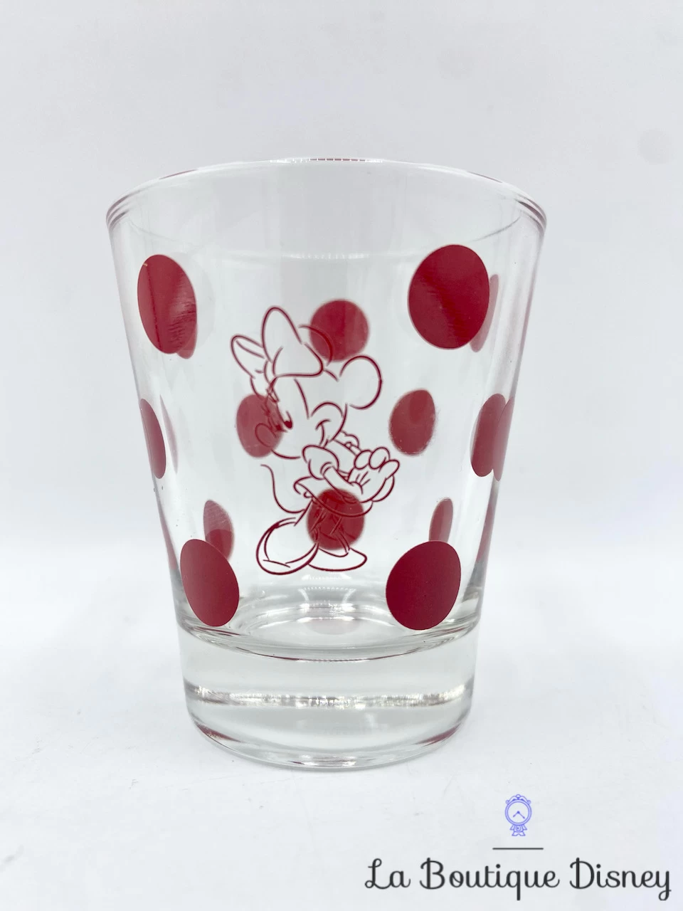 Verre Shooter Minnie Mouse Pois Disney Verre à Digestif Shot Rouge 3 Verre Shooter Minnie Mouse Pois Disney Verre à Digestif Shot Rouge