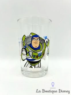 Verre Buzz L'éclair Zig Zag Toy Story Disney Pixar Moutarde