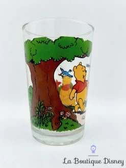 Verre Winnie L'ourson Disney VMC Reims Vintage Moutarde -Disney verre winnie ourson walt disney productions vmc reims vintage moutarde 4