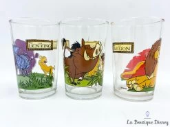 Ensemble Verres Le Roi Lion The Lion King Disney Vintage Mufasa Timon Pumbaa Simba Hippopotame -Disney verres le roi lion the lion king disney hippopotame timon pumbaa mufasa vintage 6